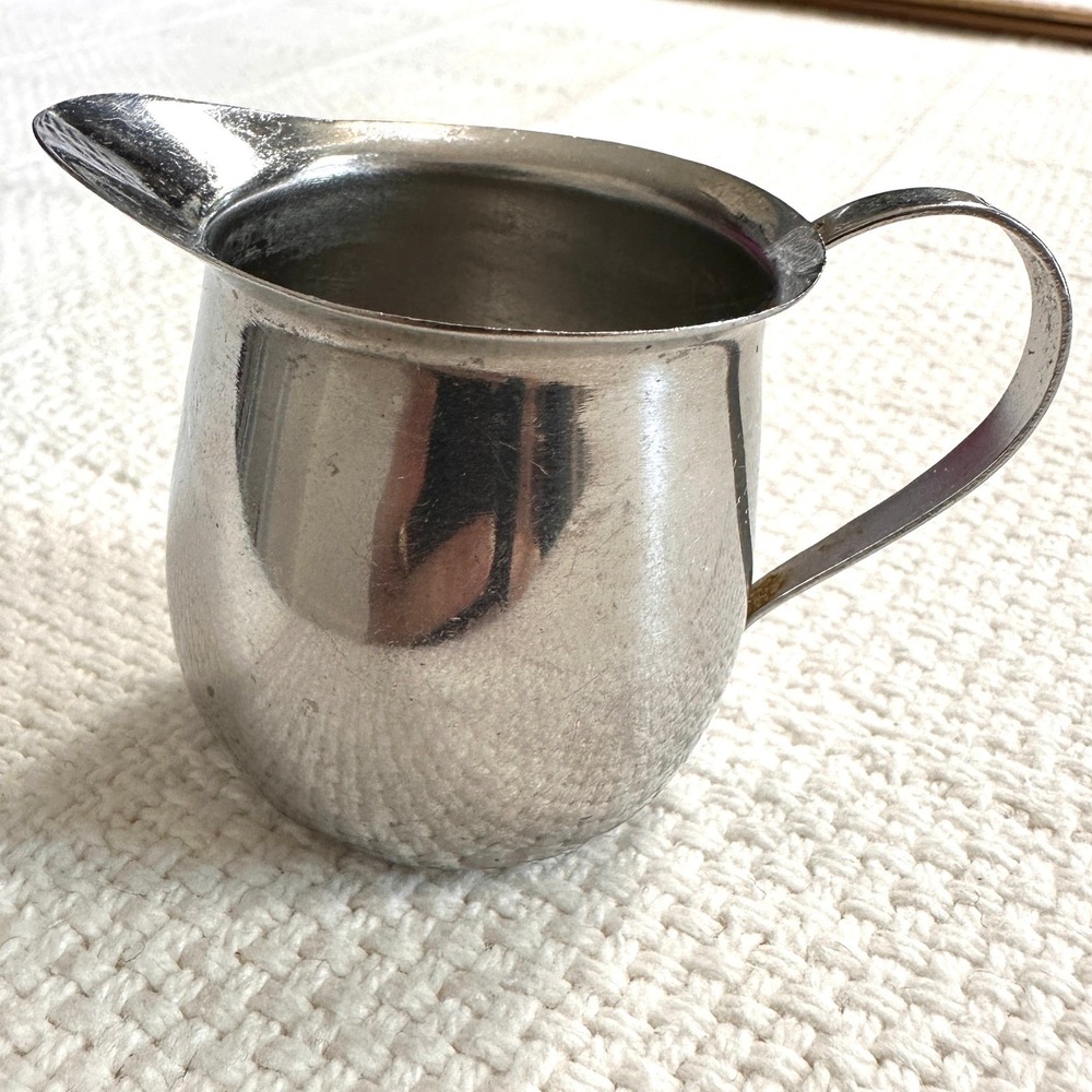 VTG Bloomfield Stainless Steel Mini Creamer‎ Pitcher Korea Diner Core